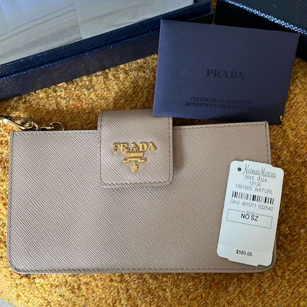 Prada Natural Beige Mini Bag